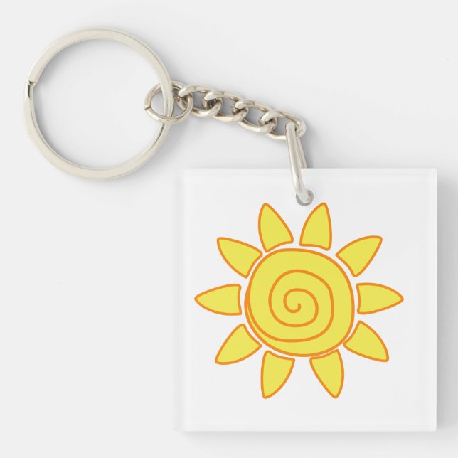 Porte-clés Soleil (Devant)