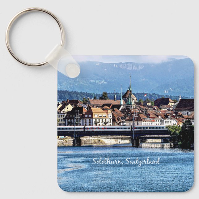 Porte-clés Soleure, Suisse Photographie pittoresque (Recto)