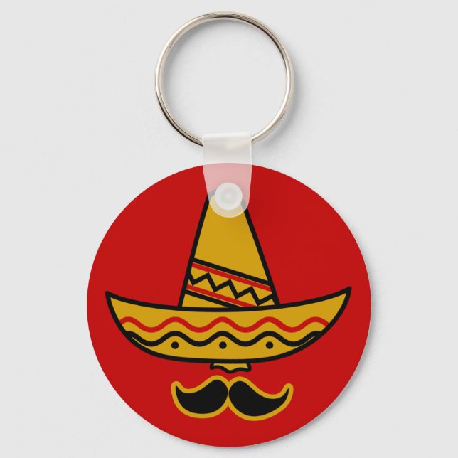 Porte-clés Sombrero et Porte - clé de Moustache (Recto)