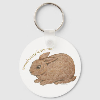 Porte-clés Somebunny M'aime porte - clé