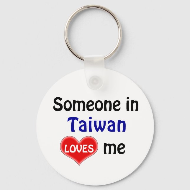 Porte-clés Someone à Taïwan Loves-moi (Recto)