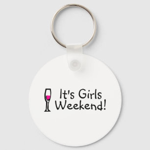 Porte-clés Son Vin Weekend Filles