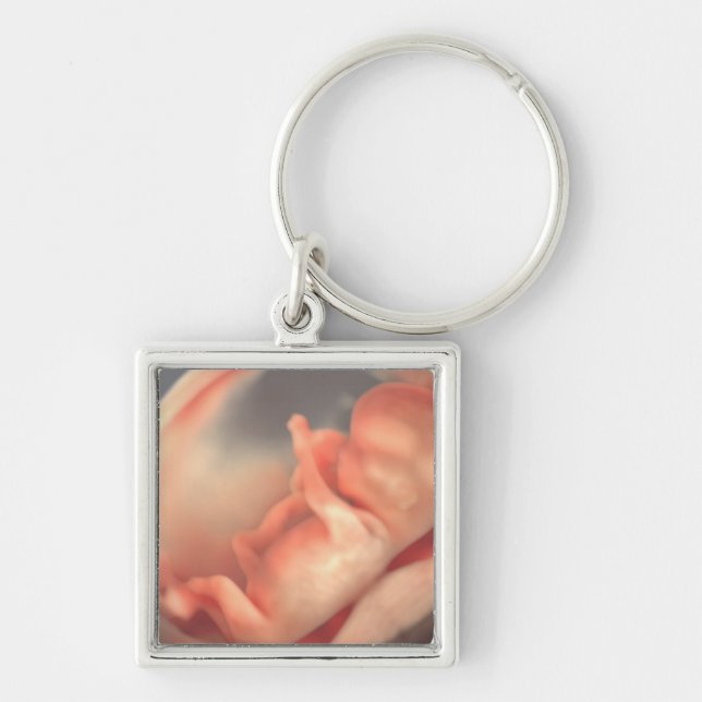Porte-clés Sonogramme simple moderne Ultrasound Nouvelle phot (Devant)