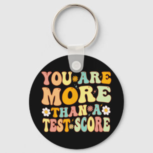 Porte-clés Sont Plus Qu'Un Test Score Enseignant Super Test