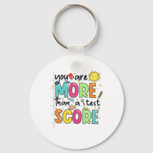 Porte-clés Sont Plus Qu'Un Test Score Enseignant Test Da Test