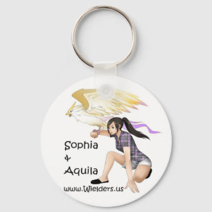 Porte-clés Sophia et Aquila - de série de livre de Wielders