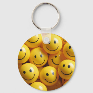 Porte-clés souriant