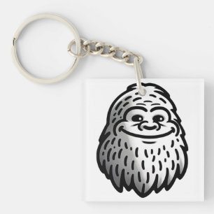 Porte-clés Souriant Bigfoot - Sasquatch Sighting
