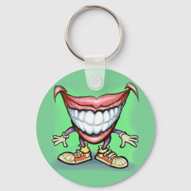 Porte-clés Sourire (Recto)