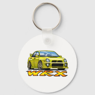 Porte-clés Sous-aru WRX_jaune