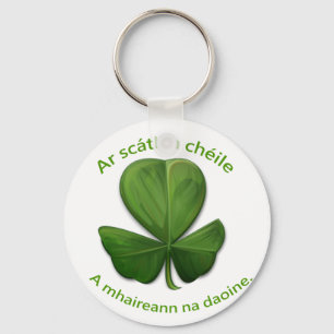 Porte-clés Sous l'abri de l'autre, les gens survivent