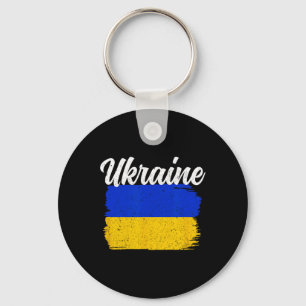 Porte-clés Soutien à l'Ukraine Drapeau de l'Ukraine Liberté S