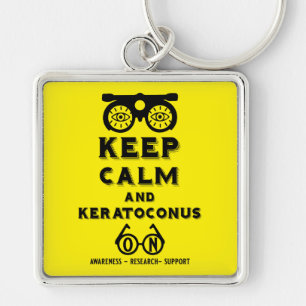 Porte-clés Soutien Et Sensibilisation À Keratoconus