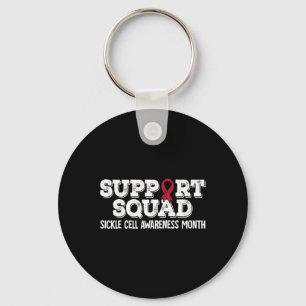 Porte-clés Soutien Squad Sickle Cell Awareness Mois 1
