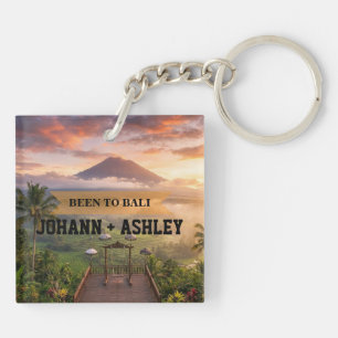 Porte-clés souvenir de voyage à Bali Indonésie