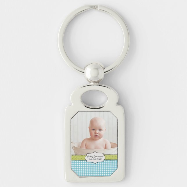Porte-clés Souvenir fait sur commande de nom et (Devant)