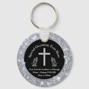 Porte-clés Souvenirs funéraires chrétiens ou toute occasion