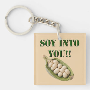Porte-clés Soy Into You : A Vegan Love Story,