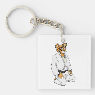 Porte-clés Soyez un tigre