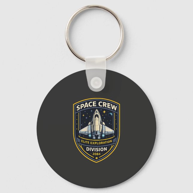 Porte-clés Space Crew Exploration Division Academy Keychain (Recto)