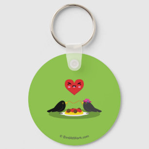 Porte-clés Spaghetti Meatballs Romantic Date