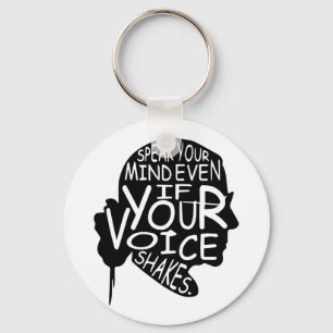 Porte-clés Speak Your Mind - Ruth Bader Ginsburg