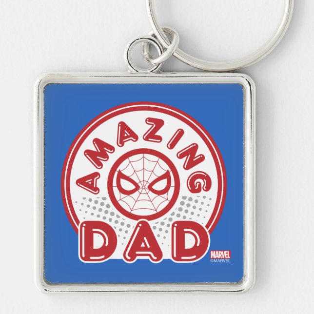 Porte-clés Spider-Man| Papa Extraordinaire (Devant)
