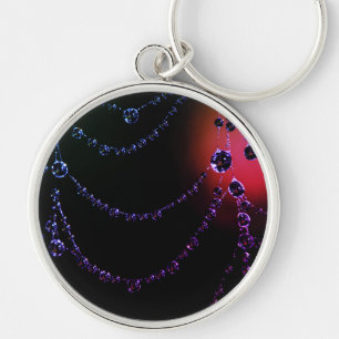 Porte-clés Spiderweb jewels  dew drops premium keychain