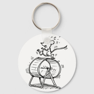 Porte-clés Spinning Rat