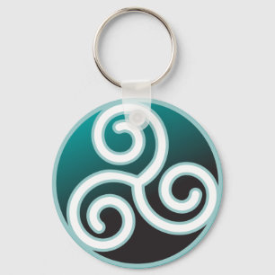 Porte-clés Spirale de Celtic de Triskele