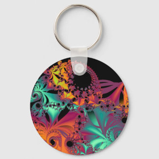 Porte-clés Spirale fractale ver. 2