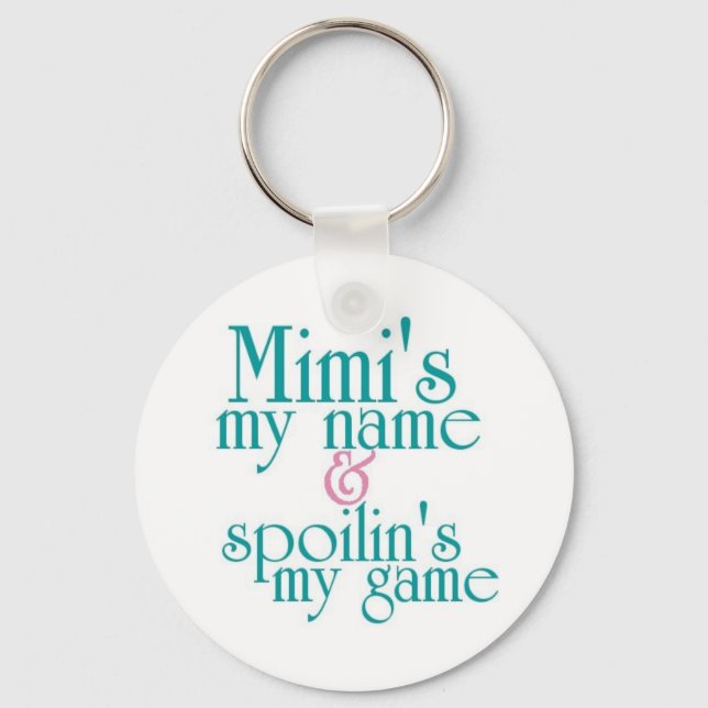 Porte-clés Spoilins Mon Jeu-Mimi 1 (Recto)