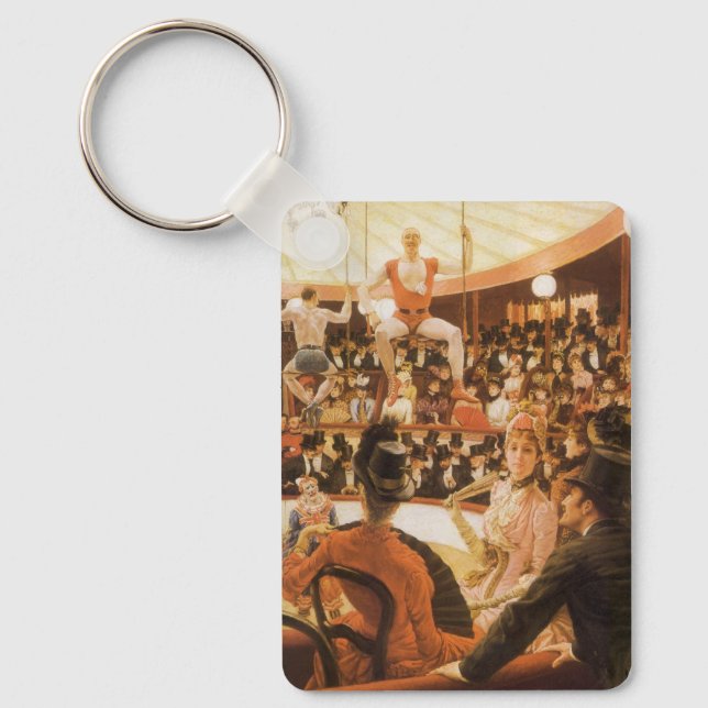 Porte-clés Sporting Ladies (ou Circus Lover) par James Tissot (Recto)
