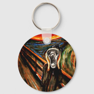 Porte-clés Sports de crosse drôles