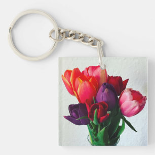 Porte-clés Spring Tulip Bouquet