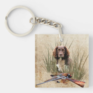 Porte-clés Sprocker Spaniel Tapestry Poster Triptyque Acryliq