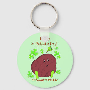 Porte-clés Spudman Paddy St Patrick's Day porte - clé
