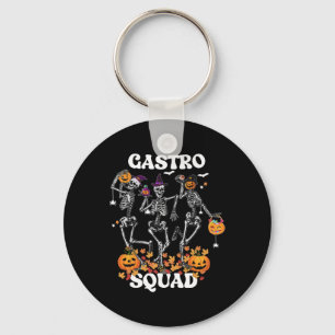 Porte-clés Squad Halloween Squelette Danse Endoscopie Infirmi