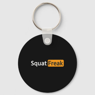 Porte-clés Squat Freak Funny Gym Bodybuilding Fitness entraîn