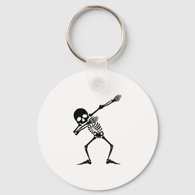 Porte-clés Squelette de Dab squelette de Dabbing - chemise po (Recto)