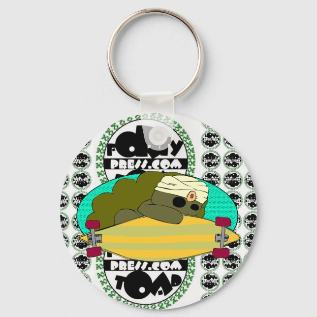 Porte-clés Squirreldini Longboarder (Recto)