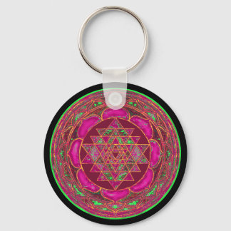 Porte-clés Sri Lakshmi Yantra Mandala