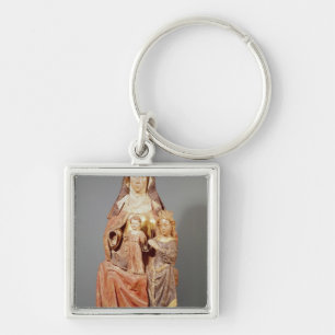 Porte-clés St Anne, la Vierge et enfant,
