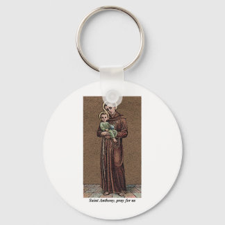 Porte-clés St Anthony Priez Pour Nous