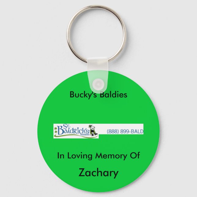 Porte-clés st_baldricks_logo, Baldies de Bucky, In Loving M.. (Recto)