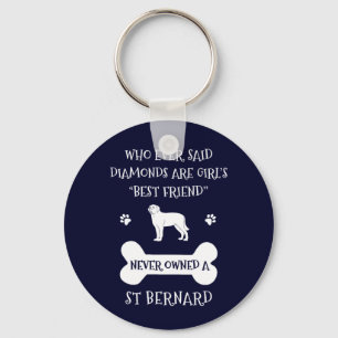 Porte-clés St Bernard Dog meilleur ami