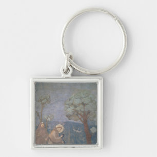 Porte-clés St Francis prêchant aux oiseaux, 1297-99