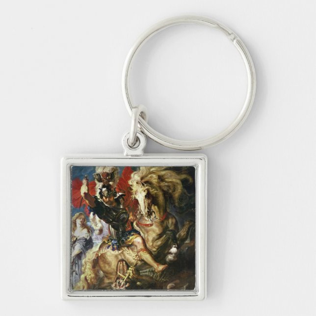 Porte-clés St George et le dragon, c.1606 (Devant)