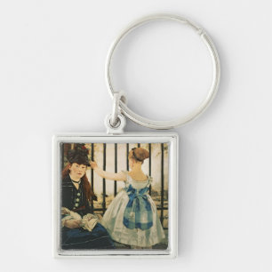 Porte-clés St Lazare, 1872-3 de Manet   Gare