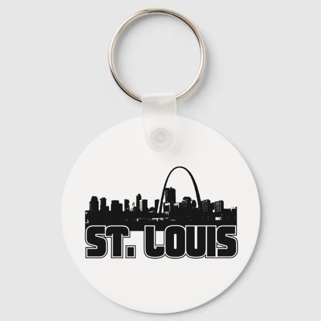 Porte-clés St Louis Skyline (Recto)